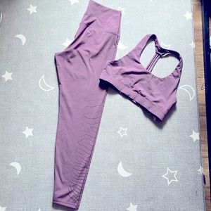 GLYDER sports bra / leggings set
